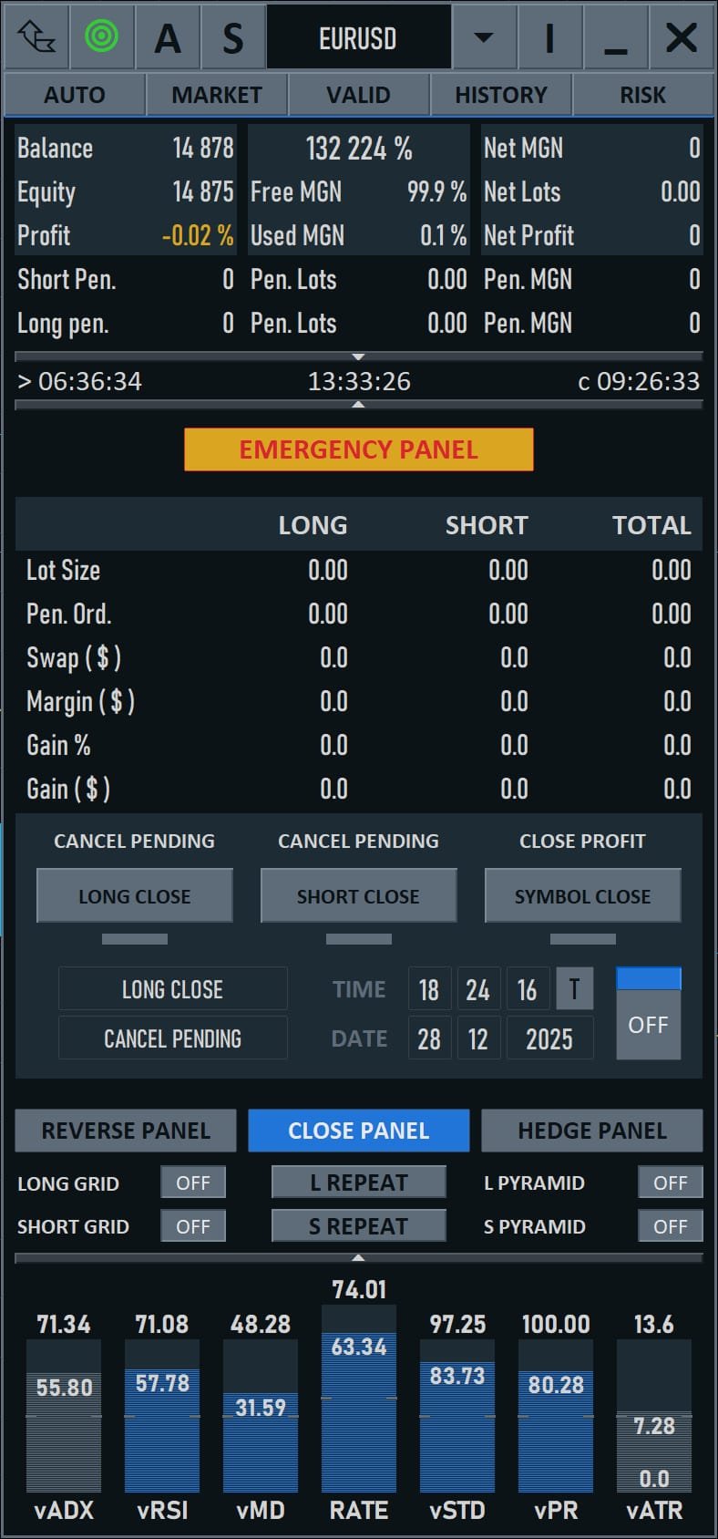 TradeCommand Pro screenshot