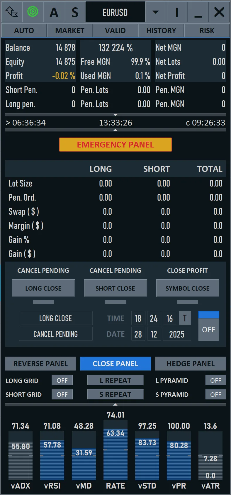 TradeCommand Pro screenshot
