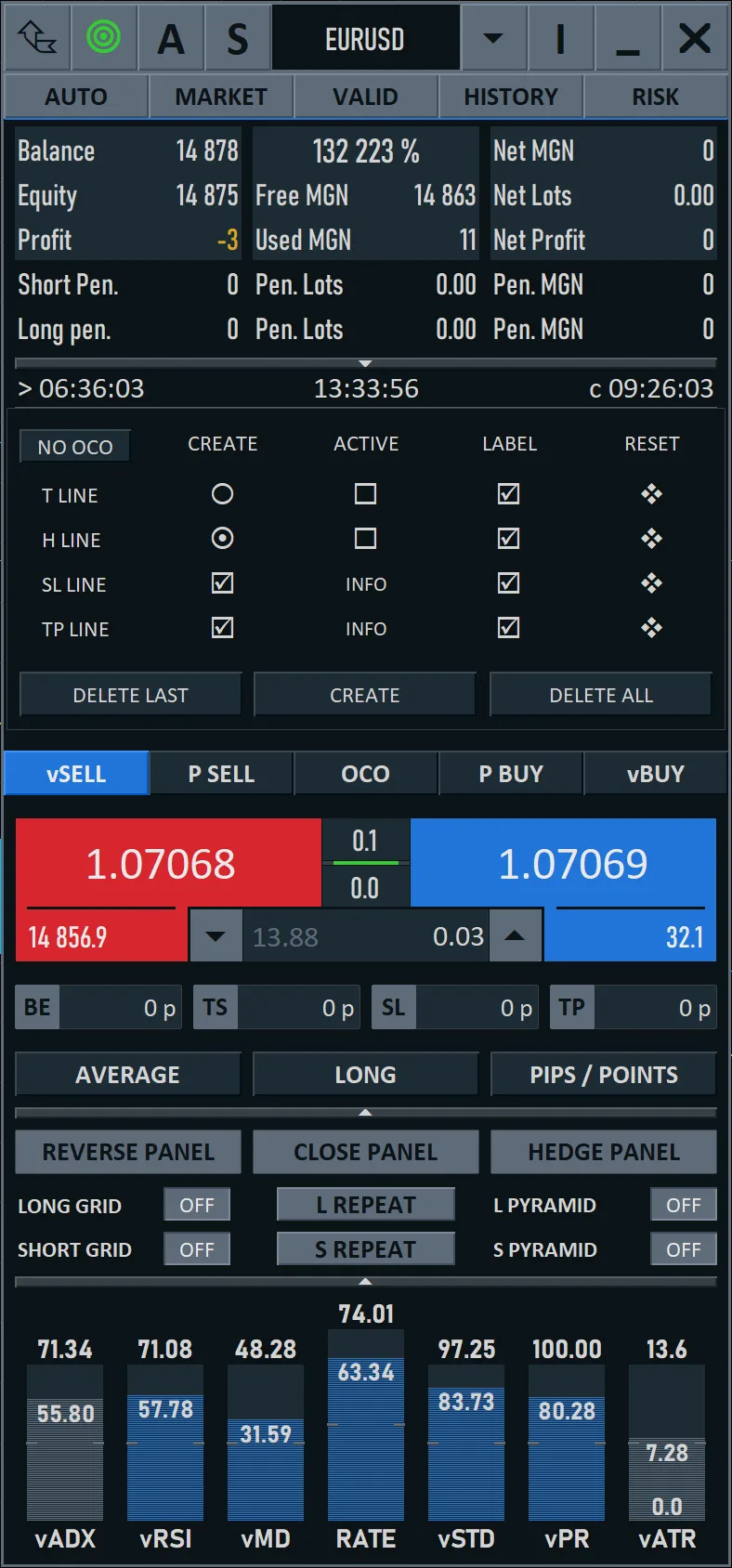 TradeCommand Pro screenshot