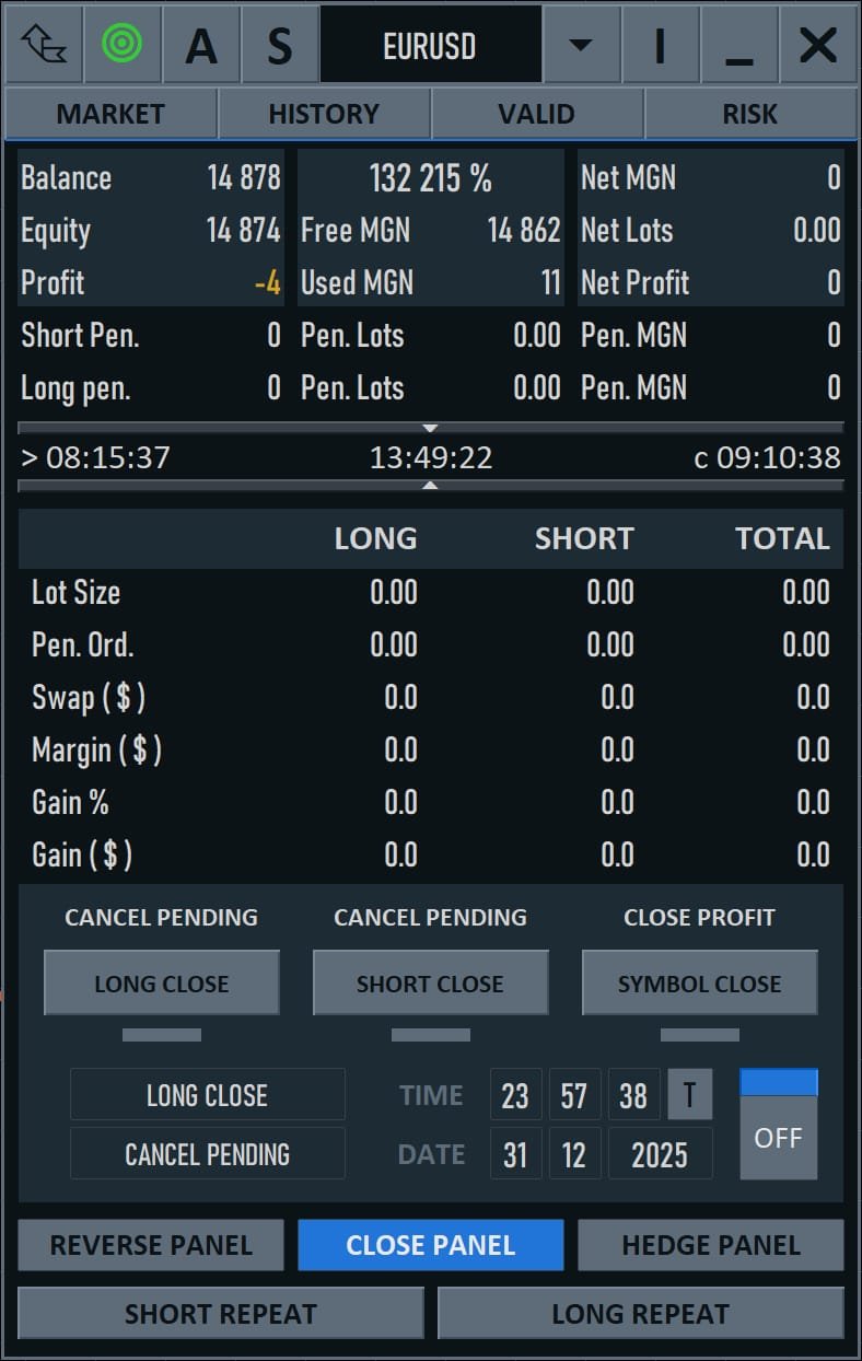 TradeCommand screenshot