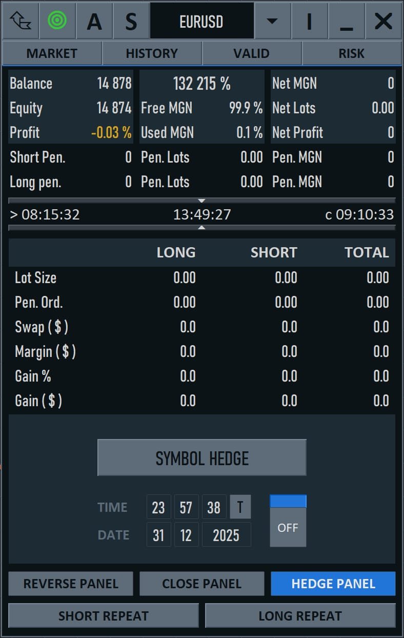 TradeCommand screenshot